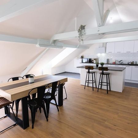 Appartement Atypique Proche Gare/ Dans L'Hyper-Centre Spacieux Pour 6P Au Coeur De Mulhouse Kültér fotó