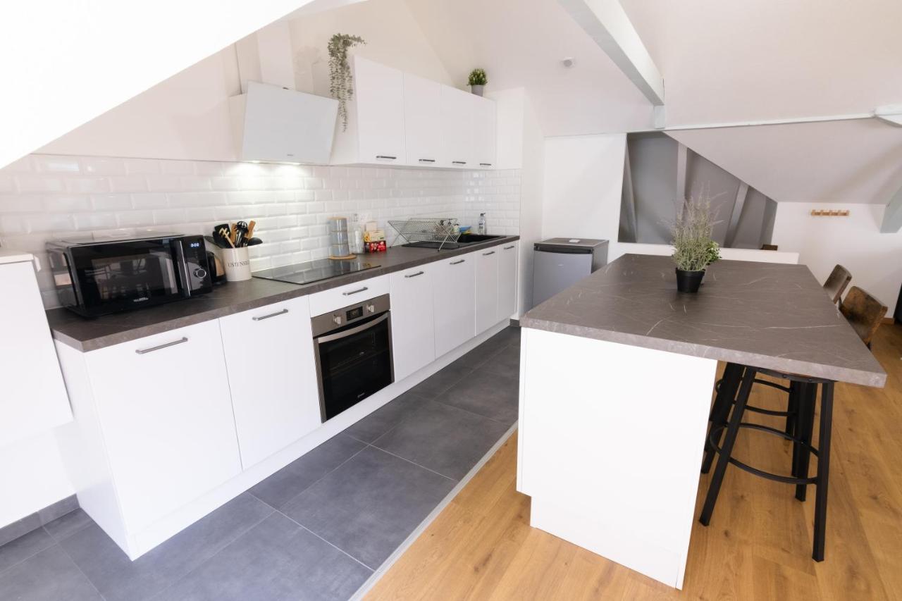 Appartement Atypique Proche Gare/ Dans L'Hyper-Centre Spacieux Pour 6P Au Coeur De Mulhouse Kültér fotó